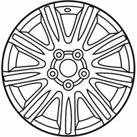 OEM 2006 Toyota Avalon Wheel, Alloy - 42611-AC091