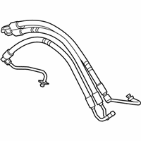 OEM BMW 550i GT xDrive Dynamic Drive Expansion Hose - 32-41-6-853-947