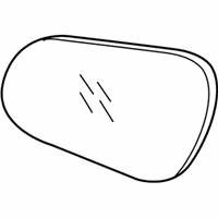 OEM 2012 Hyundai Elantra Mirror & Holder Assembly-Outside Rear Vi - 87611-2L310
