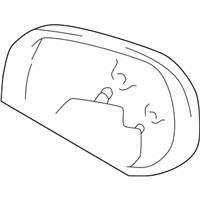 OEM 2001 Toyota Echo Glass - 87931-1A840