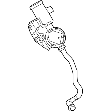 OEM BMW X4 Vent Pipe With Dust Filter - 16-13-7-404-081