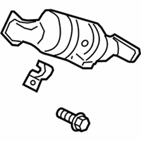OEM 2019 Lincoln Continental Catalytic Converter - F2GZ-5E212-G
