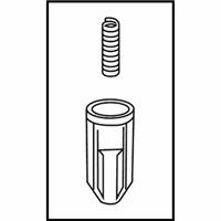 OEM 2002 Chevrolet Trailblazer EXT Ignition Coil Spring - 88894174