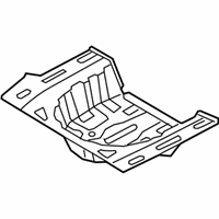 OEM Hyundai Azera Panel Assembly-Rear Floor, Rear - 65513-3V000