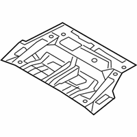 OEM 2013 Hyundai Azera Panel Assembly-Rear Floor, Front - 65511-3V100