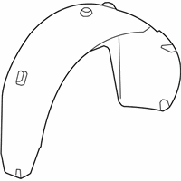 OEM Chevrolet Camaro Wheelhouse Liner - 92235904