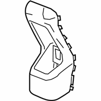 OEM Honda HR-V Garnish *NH900L* - 83406-T7W-A11ZA
