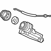 OEM 2013 Honda Fit Control Assy., Temperature *NH618L* (DARK GUN METALLIC) - 79560-TK6-A01ZD