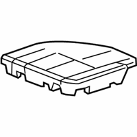 OEM 2014 Cadillac Escalade Pad Asm-Rear Seat #2 Cushion - 22771060