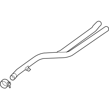 OEM 2022 BMW M340i xDrive FRONT PIPE - 18-30-5-A08-6B8