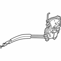 OEM 2019 Hyundai Kona Latch Assembly-Rear Door, RH - 81420-J9100