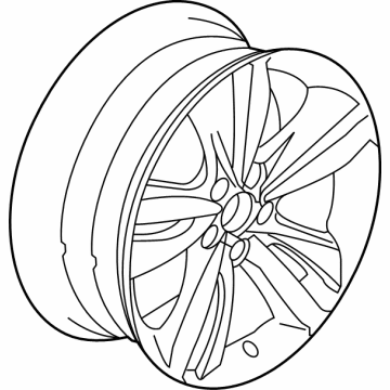 OEM 2022 Acura MDX WHEEL (19X81/2J) - 42700-TYA-A02