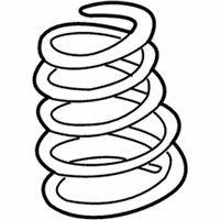 OEM 2009 Toyota Prius Coil Spring - 48131-47210