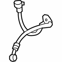 OEM Acura ILX Hose Set, Left Front Brake - 01465-TR0-A02