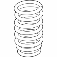 OEM BMW 550i GT Coil Springs - 31336793723