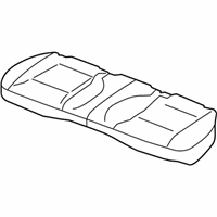 OEM 2017 Chrysler 300 Seat Cushion Rear Foam - 68158388AA