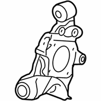 OEM 2008 Honda CR-V Knuckle, Left Rear - 52215-SWB-A00
