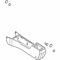 OEM 2009 Ford Fusion Console Body - 8E5Z-54045A36-EB