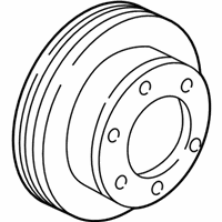 OEM 1995 GMC Safari Front Brake Rotor - 15679711