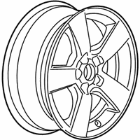 OEM 2013 Chevrolet Cruze Wheel, Alloy - 95224533