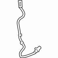 OEM 2010 BMW 550i Rear Abs Wheel Speed Sensor - 34-52-6-775-866