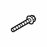 OEM Jeep Bolt-HEXAGON FLANGE Head - 6511255AA