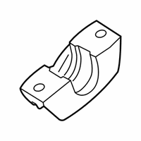 OEM 2017 BMW 530i STABILIZER SUPPORT - 33-55-6-876-180