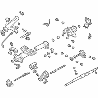 OEM 2001 Lexus LS430 Column Assy, Steering - 45250-50160