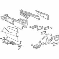 OEM 2019 Cadillac CTS Console Assembly - 84334259