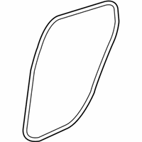 OEM 2019 Honda Civic Seal, RR Door Open - 72815-TBA-A01