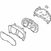 OEM Hyundai Accent Cluster Assembly-Instrument - 94001-1R510