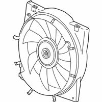 OEM 2003 Saturn L300 Fan Module - 15867598