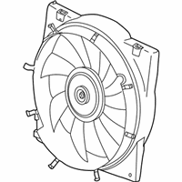 OEM 2000 Saturn LS2 Fan Module - 15867598