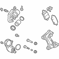OEM 2018 Cadillac CT6 Caliper Assembly - 23339211