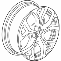 OEM 2018 Chevrolet Volt Wheel, Alloy - 84451764