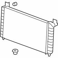 OEM 2008 GMC Yukon Radiator Assembly - 15293038