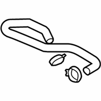 OEM Cadillac Upper Hose - 25880389