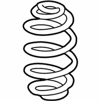 OEM BMW Z3 Set Coil Springs - 33-53-0-015-960