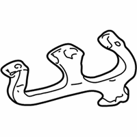OEM 1998 GMC C1500 Engine Exhaust Manifold Assembly - 12557828