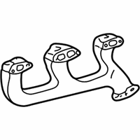 OEM 1990 GMC K2500 Exhaust Manifold Assembly - 14093658