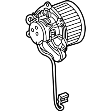 OEM 2022 Cadillac Escalade ESV Blower Motor - 84488484