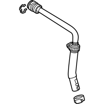 OEM 2022 Chevrolet Corvette Inlet Pipe - 84660333