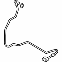 OEM 2010 BMW 750Li Expansion Hose 2Nd Part - 32-41-6-793-762