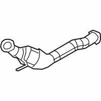 OEM 2009 Dodge Ram 3500 Front Exhaust Pipe - 68188033AA