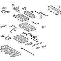 OEM 2015 Lexus LS600h Hv Supply Battery Assembly - G9510-50041