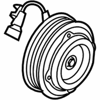 OEM 2017 Ford F-250 Super Duty Clutch & Pulley - HC3Z-19D786-C