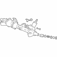 OEM 2013 Honda Accord Box Sub, Power Steering Gear - 53601-T2G-A92