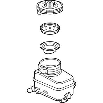 OEM 2021 Acura TLX RESERVOIR SET - 46661-TGV-A01