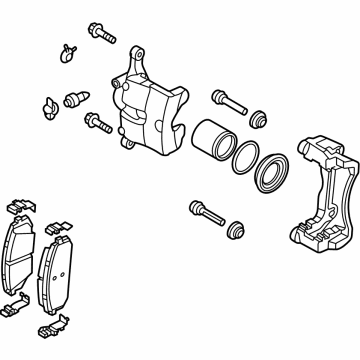 OEM 2022 Hyundai Sonata Brake Assembly-FR, LH - 58110-L1000