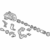 OEM 2021 Acura ILX Rear Caliper Sub-Assembly - 43018-T3R-A11